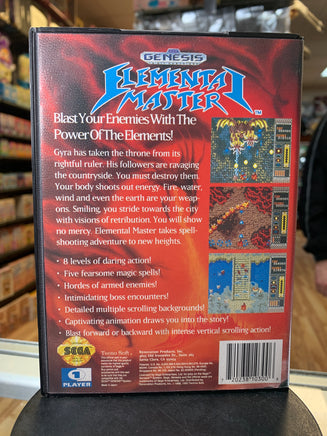 Elemental Master (Sega Genesis, Vintage Video Games) COMPLETE - Bitz & Buttons