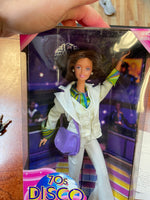 Disco 70s Barbie #19929 (Vintage Barbie, Mattel) **SEALED**