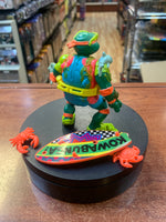 Surfer Michaelangelo (Vintage TMNT Ninja Turtles, Playmates) **COMPLETE** - Bitz & Buttons