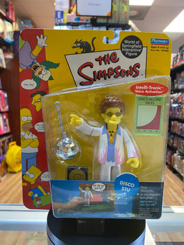 Disco Stu Series 9 (Vintage Simpsons, Playmates) SEALED - Bitz & Buttons