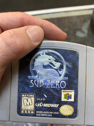Mortal Kombat Subzero Mythologies (Vintage Nintendo N64, Video Game) - Bitz & Buttons