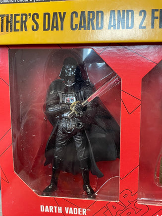 Darth Vader & Luke Skywalker Father's Day Card and 2 Figures set (Star Wars, Hasbro) SEALED - Bitz & Buttons
