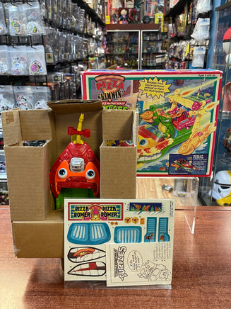 Pizza Skimmin’ Jetboat 1994 (Vintage TMNT Teenage Ninja Turtles, Playmates) **New OPEN BOX** - Bitz & Buttons
