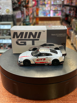 Nissan GT-R Nismo GT3 2018 Presentation Red Version (Mini GT, Diecast) - Bitz & Buttons
