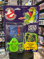 Slimer Green Ghost with Proton Pack (Vintage Real Ghostbuster, Kenner) **SEALED** - Bitz & Buttons