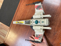 Battle Damage X-Wing Fighter With Stickers (Vintage Star Wars ESB, Kenner) - Bitz & Buttons