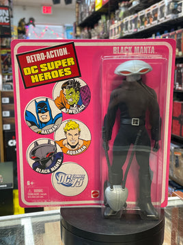 Retro Action Black Manta (Mattel, Dc Super Heroes) **SEALED**
