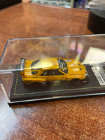 Nissan Skyline LBWK ER34 Super Silhouette Yellow (Inno64-Resin, Diecast ) SEALED