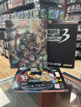 Marvel vs Capcom 3: Fate of Two Worlds (Sony Playstation PS3, Video Games) **TESTED**