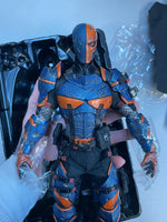Deathstroke 1/6 Scale VGM030 (DC Batman Arkham Origins, Hot Toys) COMPLETE - Bitz & Buttons