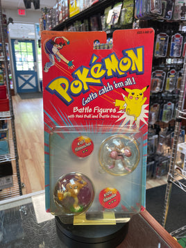 Hitmonlee And Hitmonchan Battle Figures (Vintage Pokémon, Hasbro) - Bitz & Buttons