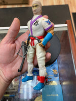 White Dragon Ninja with Accessories (Vintage Rambo, Coleco)