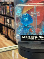 Translucent Lion-O & Snarf Crystal Blue (Thundercats, Loyal Subjects) **SDCC Exclusive**