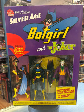 Batgirl & Joker Figure Set (DC Direct, Classic Silver Age) Sealed