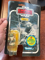 Brown Snake Yoda with Card ESB 9509 (Vintage Star Wars, Kenner) **Open Card** - Bitz & Buttons