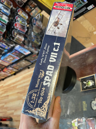 SPAD VII c.1 World War 1 Plane 1:32 #604 (Roden, Model Kit) SEALED - Bitz & Buttons