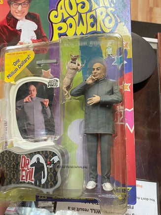 Dr.Evil & Mr.Bigglesworth (Austin Powers, Vintage McFarlane) SEALED - Bitz & Buttons