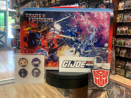 GI Joe x Transformers Lunch Box (Hasbro Funko, Vintage Style) - Bitz & Buttons