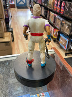 White Dragon Ninja with Accessories (Vintage Rambo, Coleco)