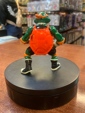 Orange Variant Shell Slammin’ Mike MTW 0650 (Vintage TMNT Ninja Turtles, Playmates) **COMPLETE** - Bitz & Buttons