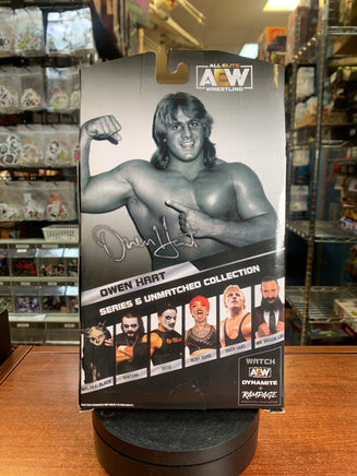 Owen Hart #41 (All Elite Wrestling AEW, Jazwares) **SEALED** - Bitz & Buttons