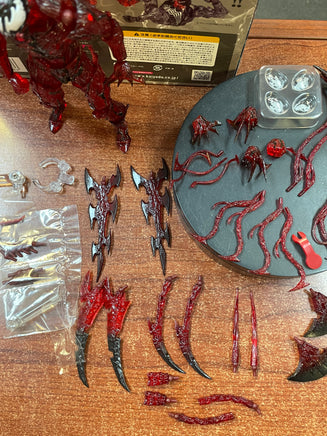 Carnage EX CLEAR VER. Limited Edition (Revoltech Amazing Yamaguchi, Marvel Spider-Man) COMPLETE - Bitz & Buttons