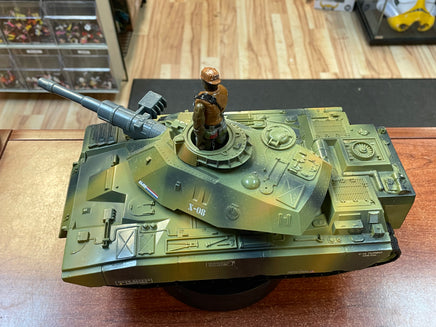 Mobat Battle Tank With Driver (Vintage GI Joe Hasbro) **COMPLETE** - Bitz & Buttons