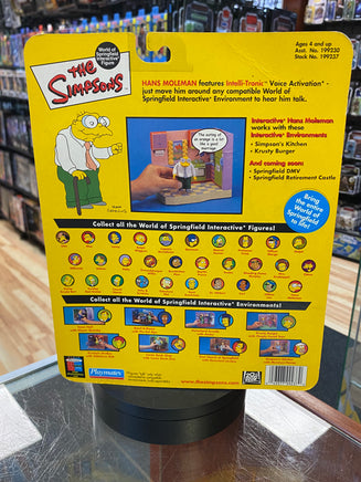 Hans Moleman (Vintage Simpsons, Playmates Toys ) SEALED ￼ - Bitz & Buttons