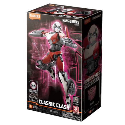 Arcee Rise of the Beasts (Transformers Classic Class, Blokees) SEALED - Bitz & Buttons