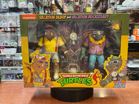 Vacation Bebop & Rocksteady (TMNT Teenage Ninja Turtles Cartoon, NECA) SEALED