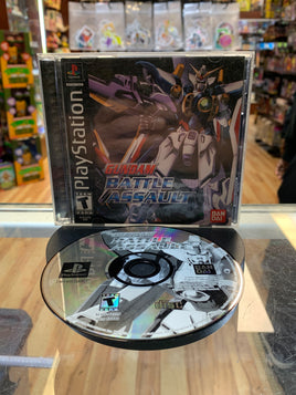 Gundam Battle Assault (PS1 Playstation, Video Game) **TESTED**