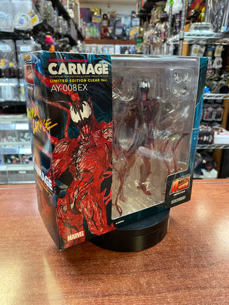 Carnage EX CLEAR VER. Limited Edition (Revoltech Amazing Yamaguchi, Marvel Spider-Man) COMPLETE - Bitz & Buttons