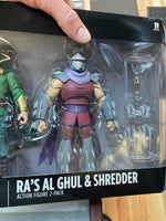 Ra's Ghul & Shredder (TMNT Ninja Turtles, DC Collectibles) **SEALED**