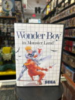 Wonder Boy in Monster Land 0822 (SEGA Master System SMS, Video Games) **COMPLETE**