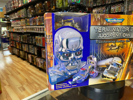 Endoskeleton Transforming Action Set (Vintage Terminator 2, Micro Machines Galoob) SEALED - Bitz & Buttons