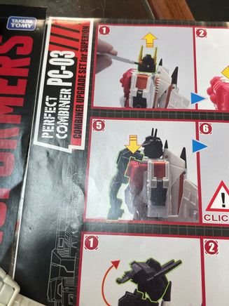 Superion with PC-03 Upgrade Kit (Takara Transformers, Unite Warriors) COMPLETE - Bitz & Buttons