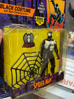 Black Costume Spider-Man (Vintage Marvel Superheroes, Toy Biz) SEALED - Bitz & Buttons