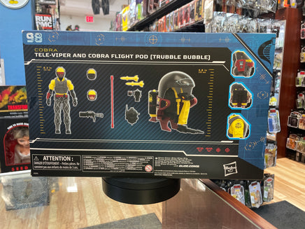 Python Patrol Televiper & Trouble Bubble (GI Joe Classified, Hasbro) SEALED - Bitz & Buttons