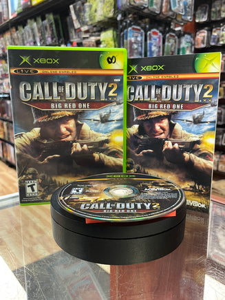 Call of Duty 2 Big Red One (Xbox, Activision, Video Game) **TESTED** - Bitz & Buttons