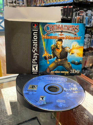 Crusaders of Might & Magic  (Sony Playstation PS1, Video Games) **TESTED** - Bitz & Buttons