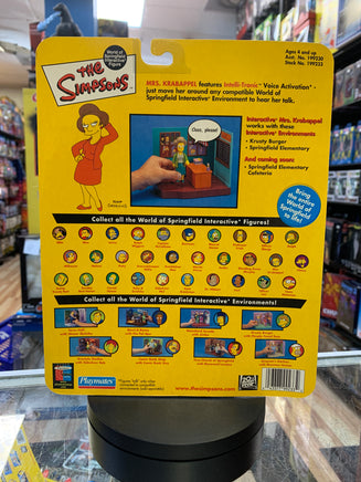 Edna Krabappel (Vintage Simpsons, Playmates) SEALED - Bitz & Buttons