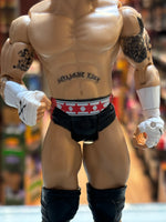 CM Punk White & Red Trunks (WWE Ruthless Aggression, Jakks Pacific