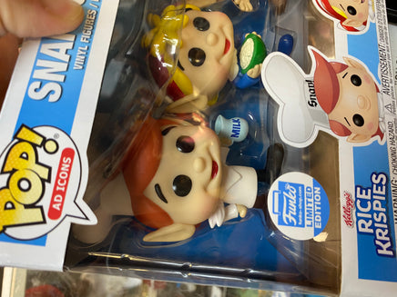 Snap Crack Pop Rice Krispies 3 Pack (Funko Pop, Ad Icons) EXCLUSIVE - Bitz & Buttons