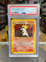 Typhlosion Holo Neo Genesis 18/111 (Pokemon, Wizard) **PSA 6*