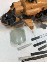 Tomahawk Helicopter with Lift Ticket -no mic- (Vintage GI Joe, Hasbro) COMPLETE