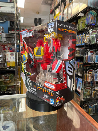 Blaster with Steeljaw Voyager Class (Transformers Generations Fall of Cybertron, Hasbro) - Bitz & Buttons