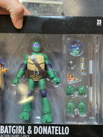 Batgirl & Donatello (TMNT Ninja Turtles, DC Collectibles) **SEALED**