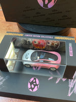 Degenerate Eggs Pink Tesla 1/64 (NVRLAND Collectibles, Diecast ) SEALED