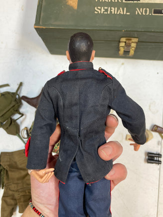 Action Marine with Foot Locker (Vintage 12” GI Joe, Hasbro) **Original** - Bitz & Buttons