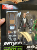 Alfred & Michelangelo (TMNT Ninja Turtles, DC Collectibles) **SEALED**